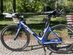 Exkluzivní časovkářské / triatlonové kolo od kultovní italské značky Gios - Aeromaster