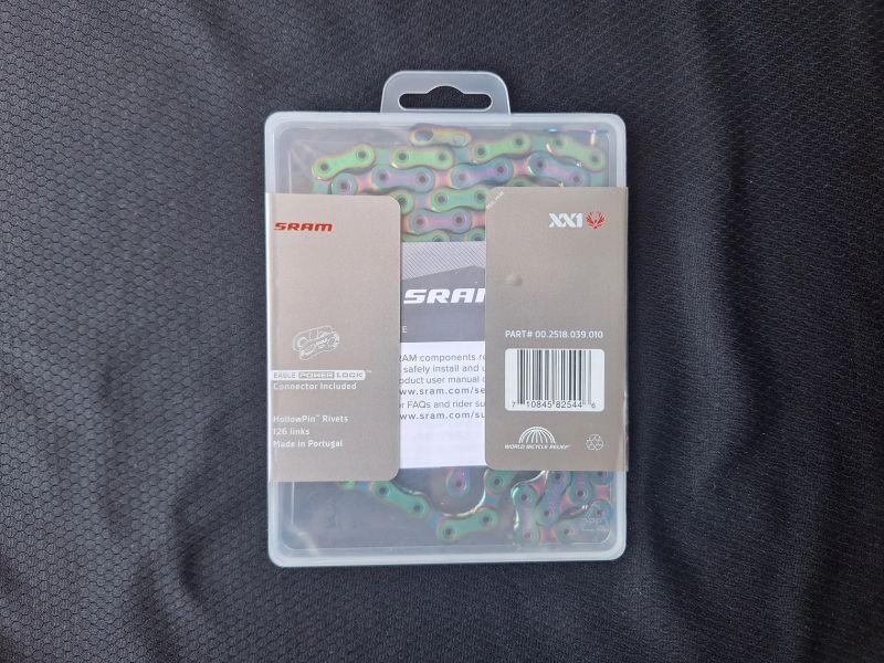 nový Sram PC XX1 Eagle, 12s, 126 článků, rychlospojka, Rainbow
