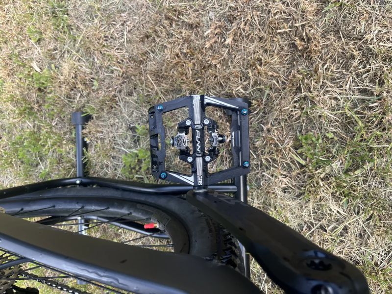 Pedály FUNN Mamba oboustranné SPD + platforma
