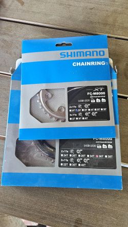 Převodníky 36-26 Shimano XT FC-M8000, pro 2-převodník