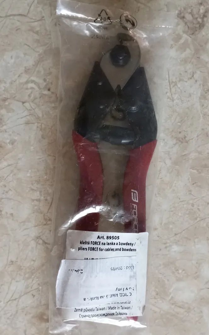 Kleště na lanka a bowdeny - nové