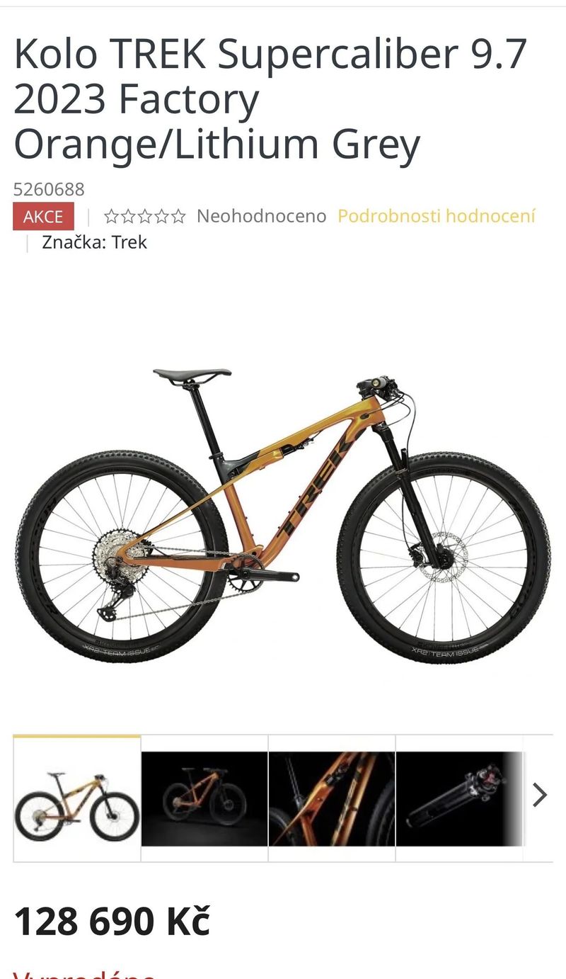Trek SUPERCALIBER 9.7