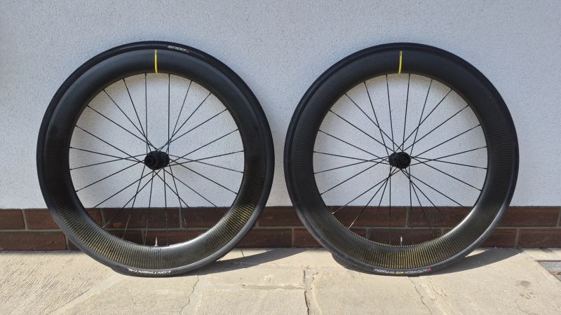 MAVIC COSMIC SL 65 DISC CARBON CENTERLOCK ořech SHIMANO