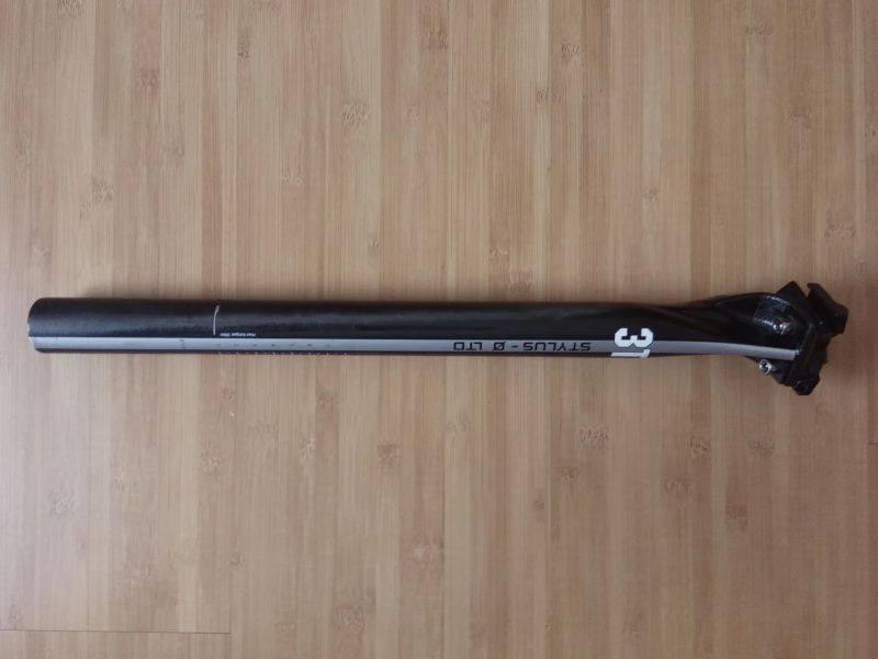 Sedlovka 3T Stylus 0 LTD Carbon 31,6x420, 199g