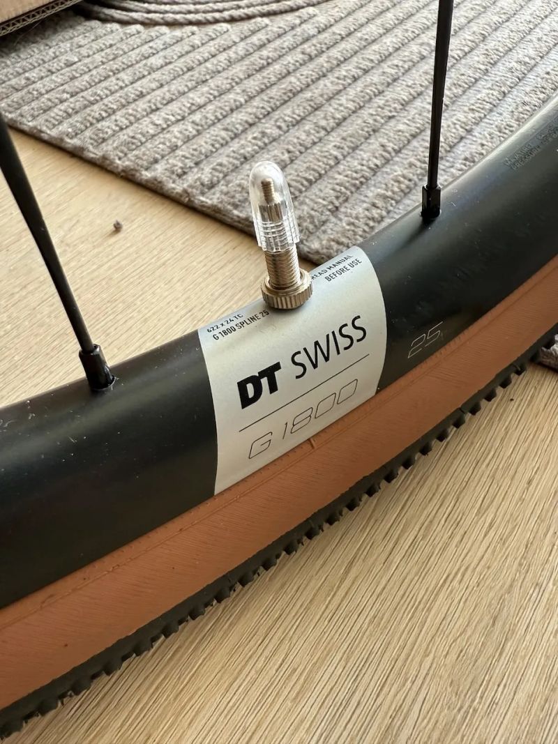 Nová DT Swiss G 1800 25 Spline DB 28" gravel vypletená kola