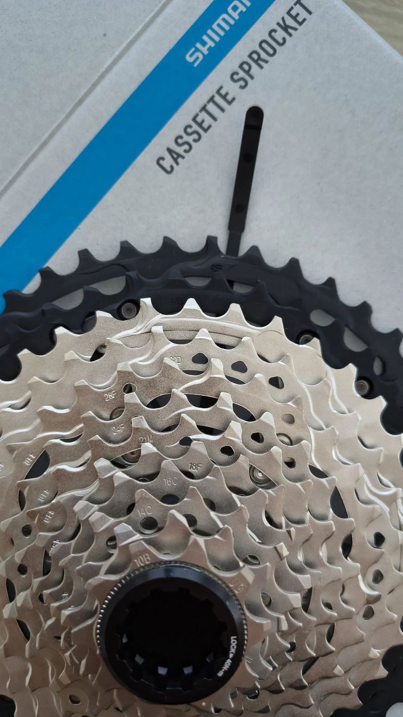 Kazeta Shimano XT, 12sp, 10-45
