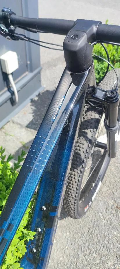 Prodám NOVÉ karbonové celoodpružené MTB zn. SCOTT Spark RC Team (Martin Green), vel. M 