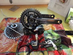 Sada shimano XTR 2x10 