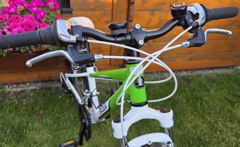 Dětské kolo 24" Superior RACER XC 24 "edice" ŠKODA AUTO minimálně použité jako NOVÉ. 