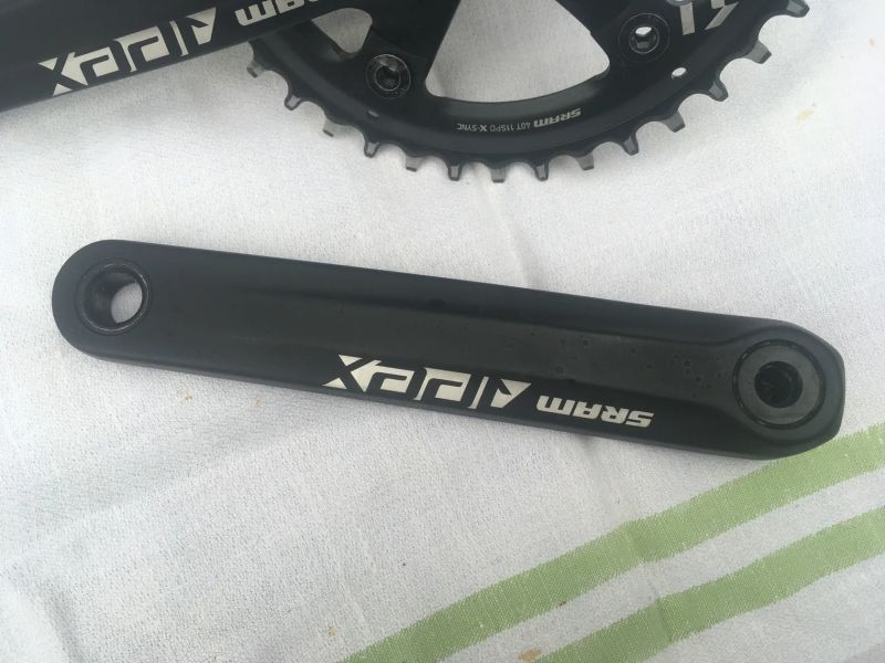 Kliky Sram Apex 1 GXP 40T X-sync