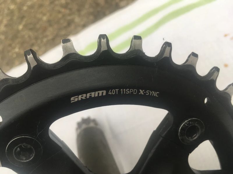 Kliky Sram Apex 1 GXP 40T X-sync