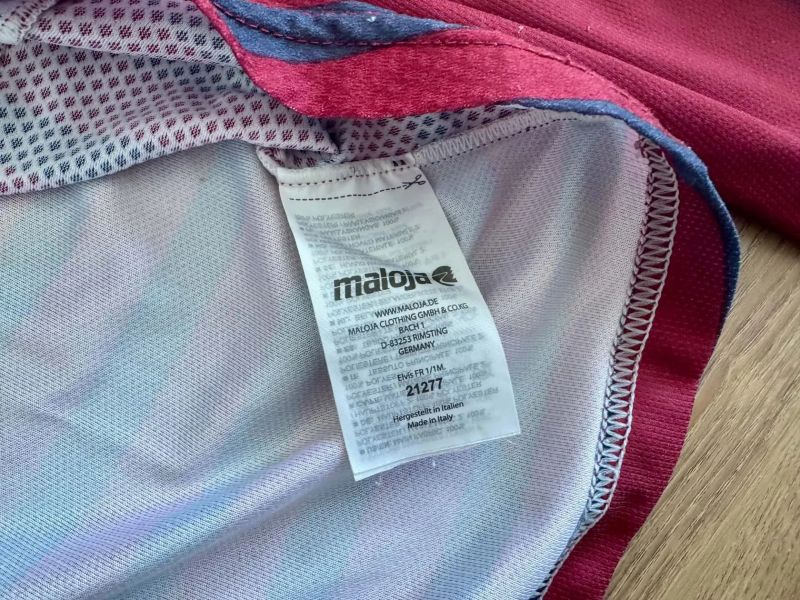 Dres Maloja Elvis FR s dlouhým rukávem - velikost M