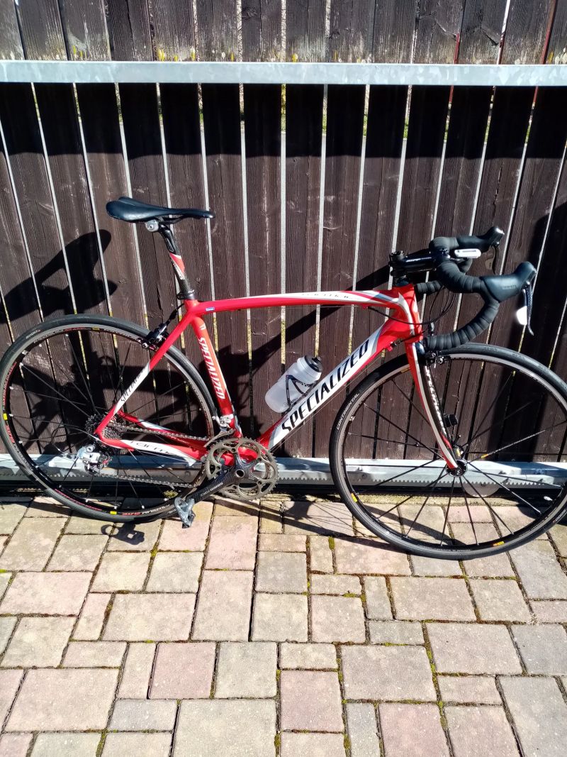 Specialized Tarmac PRO, full Carbon, Sram Red/Force, jen 6.3 kg, vel. 54 