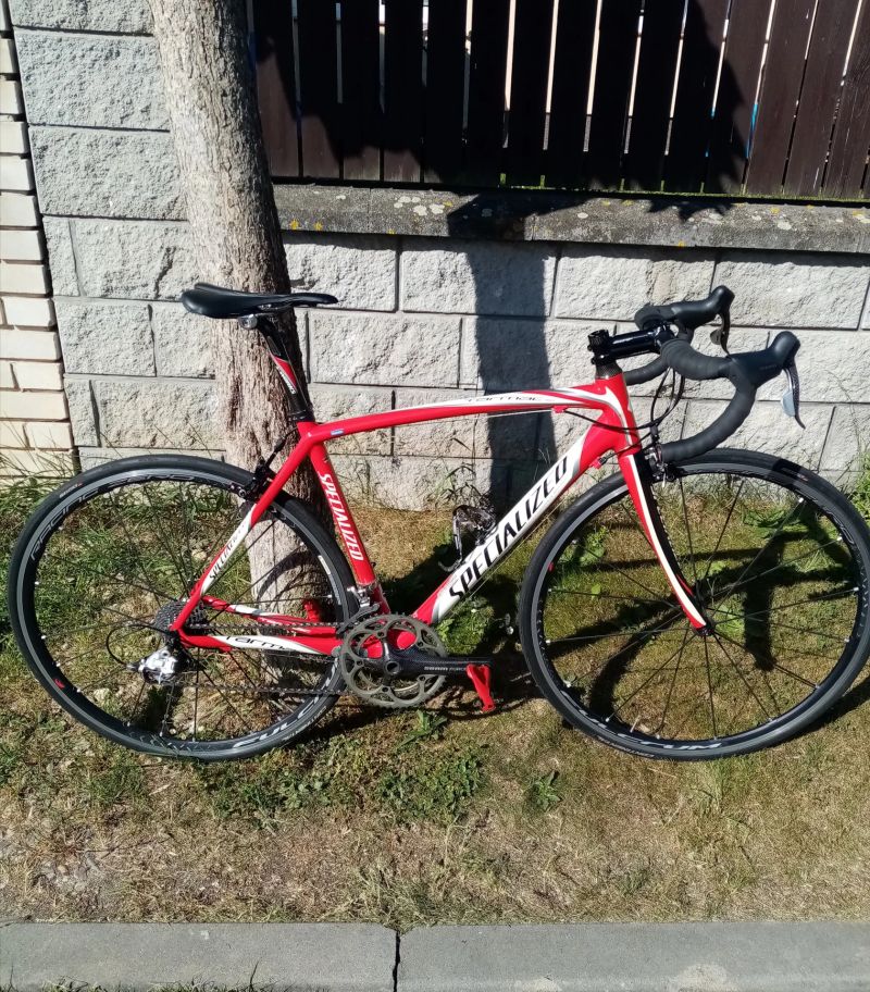 Specialized Tarmac PRO, full Carbon, Sram Red/Force, jen 6.3 kg, vel. 54 