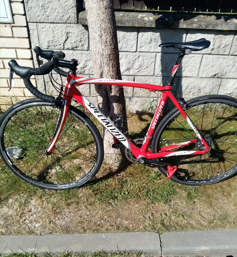 Specialized Tarmac PRO, full Carbon, Sram Red/Force, jen 6.3 kg, vel. 54 