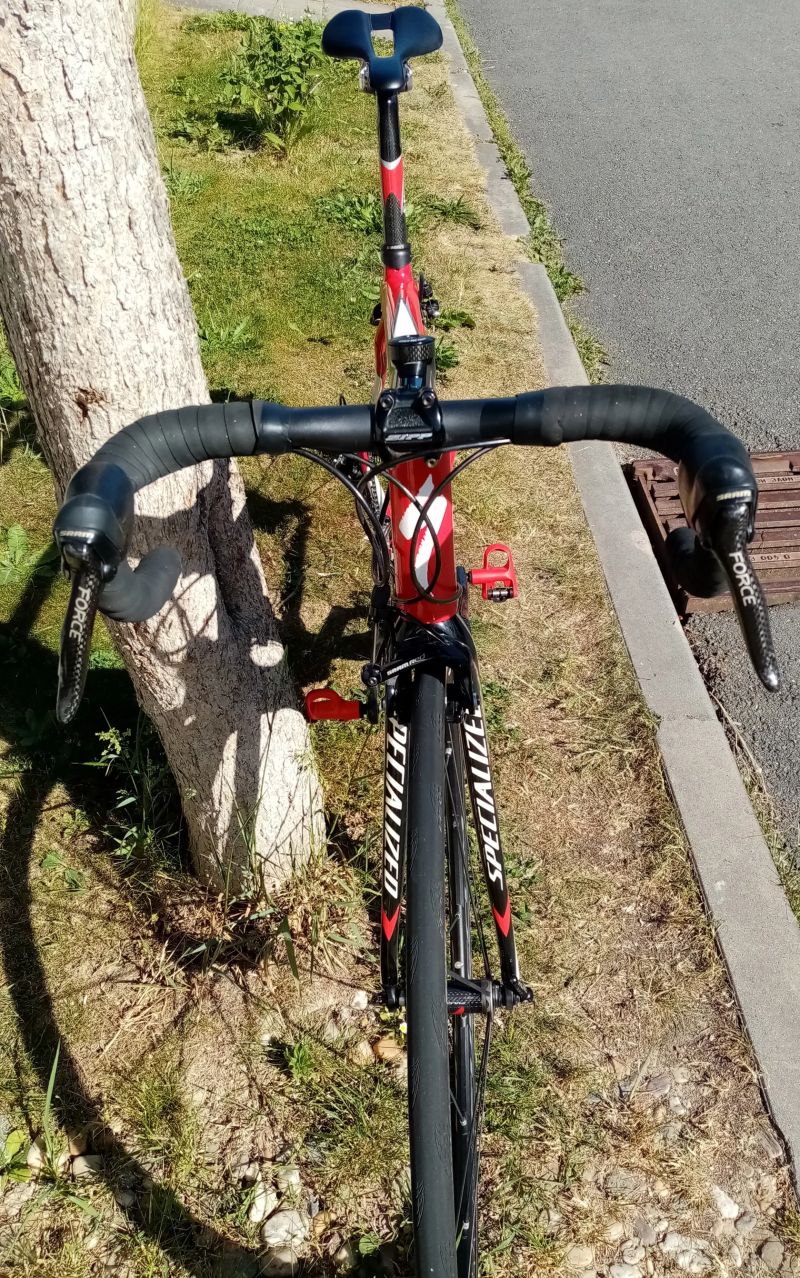 Specialized Tarmac PRO, full Carbon, Sram Red/Force, jen 6.3 kg, vel. 54 