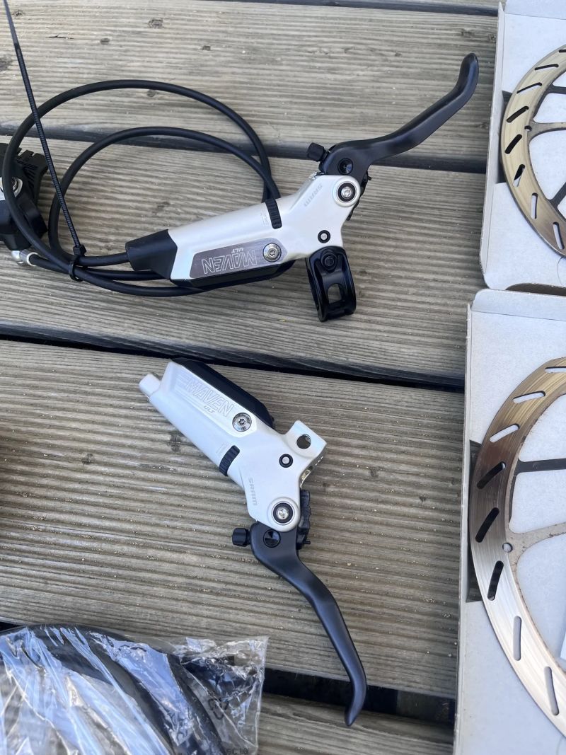 Sram Maven Ultimate komplet sada + disky + odvzduš. sada