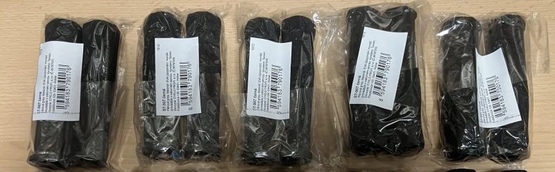 5 ks MTB madla gripy Sting ST-907 pěnová