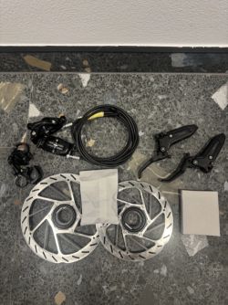 Sram Stealth Silver Level brzdová sada