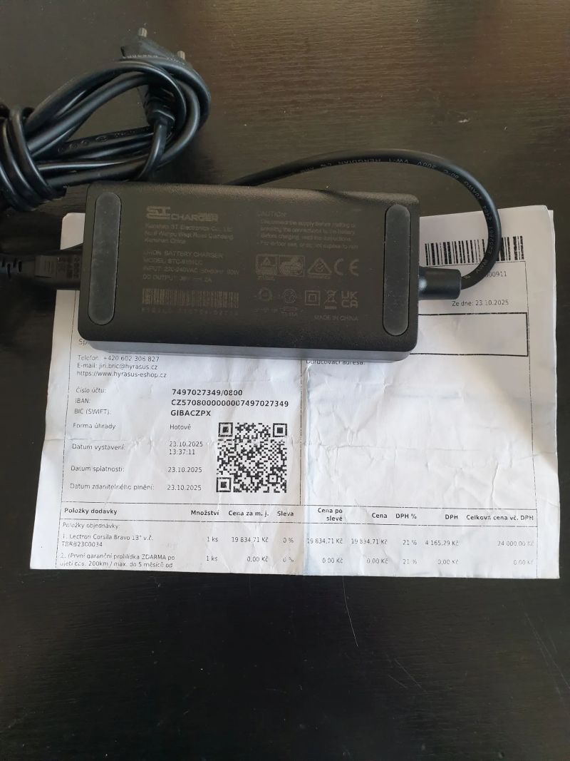 městské elektrokolo Lectron Corsila Bravo - Záruka