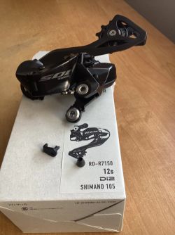 Shimano 105 Rd-R7150 Di2 prehadzovačka, 12-kolo Nová