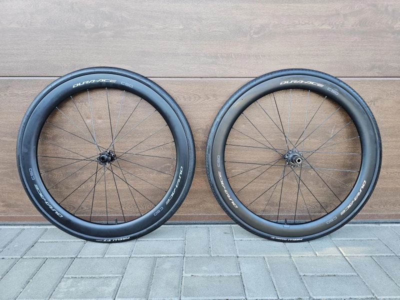 Shimano DURA-ACE C50 - WH-R9270 zapletená kola + pláště Pirelli Cinturato