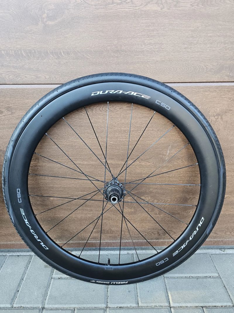 Shimano DURA-ACE C50 - WH-R9270 zapletená kola + pláště Pirelli Cinturato