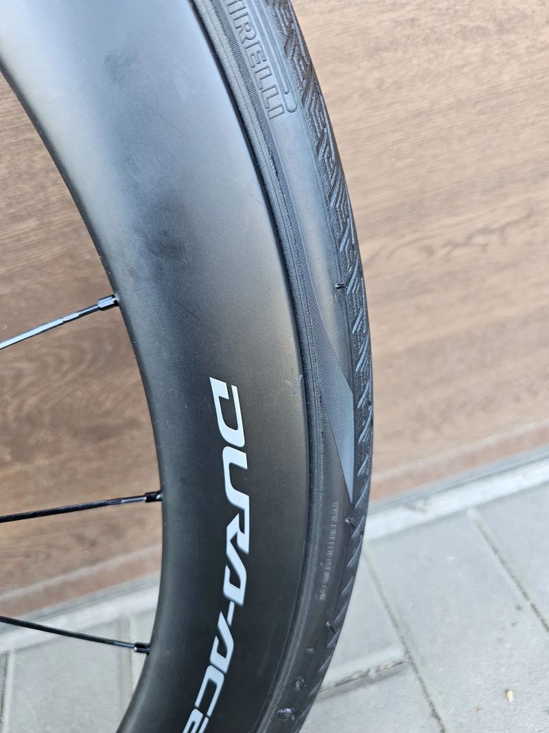 Shimano DURA-ACE C50 - WH-R9270 zapletená kola + pláště Pirelli Cinturato