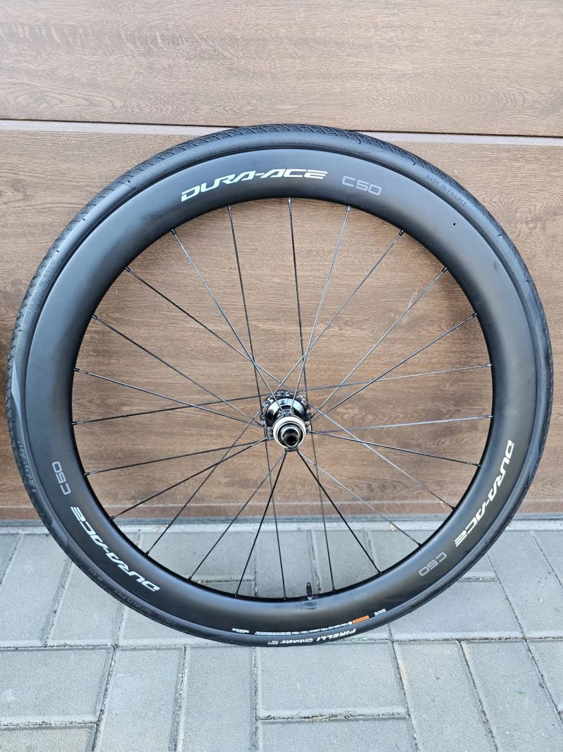 Shimano DURA-ACE C50 - WH-R9270 zapletená kola + pláště Pirelli Cinturato