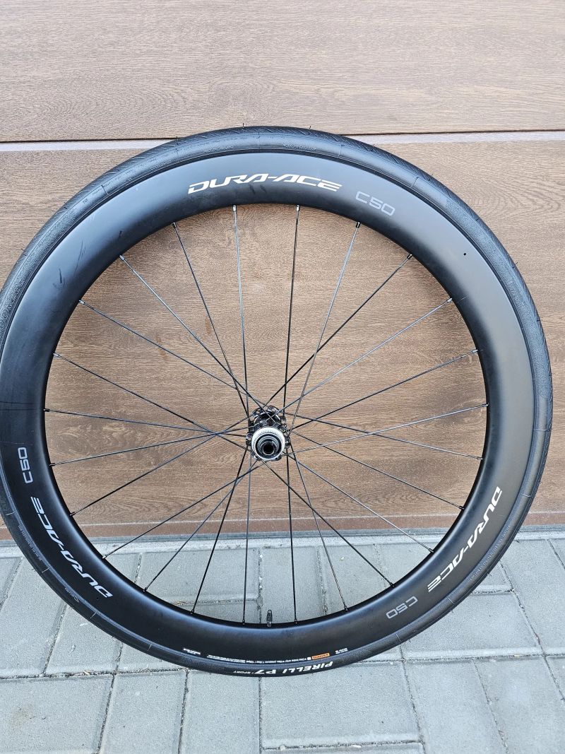 Shimano DURA-ACE C50 - WH-R9270 zapletená kola + pláště Pirelli Cinturato