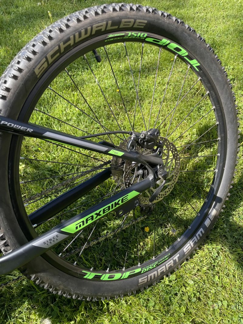 Maxbike E-MALAWI 27,5" - vel. M - nájezd 534km - TOP STAV!