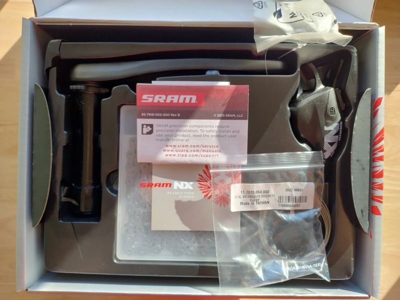Sada SRAM NX Eagle 12s - nová