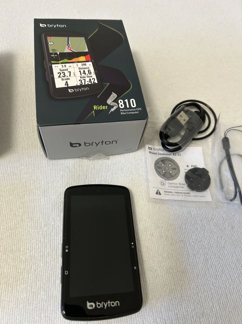 Bryton S810E + radar Bryton Gardia R300L