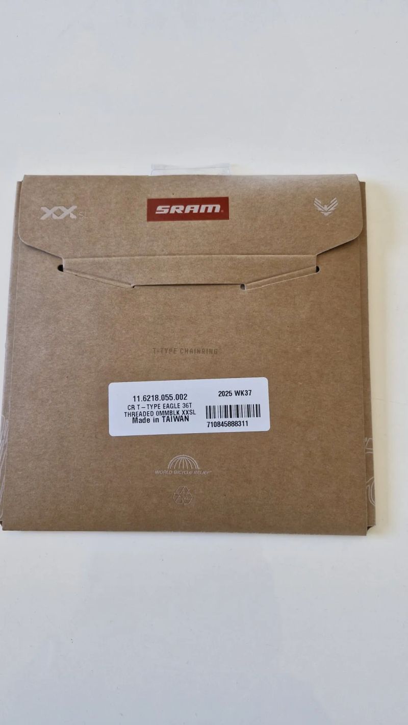 Převodník SRAM T-TYPE 36T Powermeter Threaded 0mm Offset Eagle