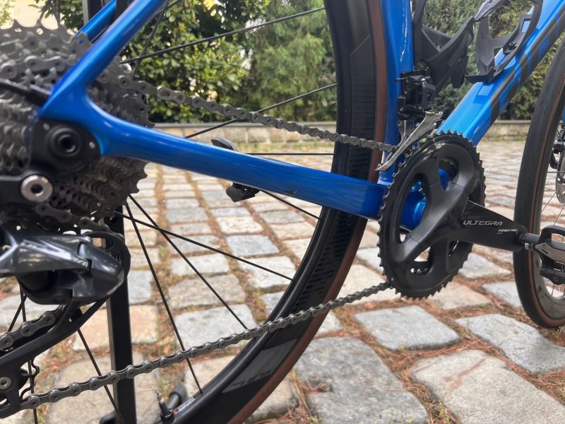 Giant TCR Advanced Pro 2 Disc - wattmeter