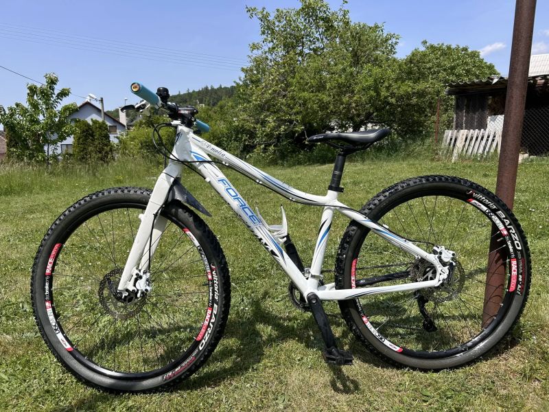 Dětské 26" horské kolo - stavba na rámu Force vel.14,5" 10 kg