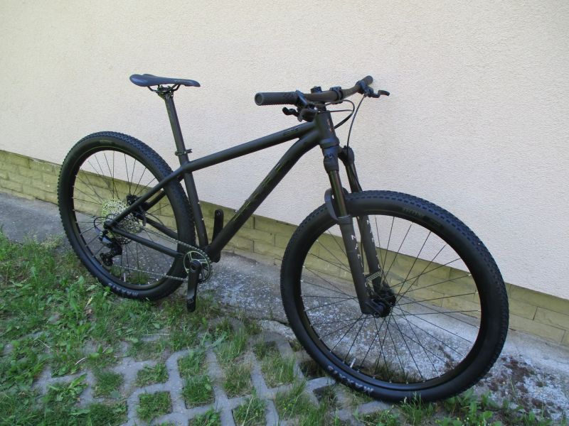 Nové lehké 29" kolo RB CR 17", vidlice Manitou Machete air, Shimano Deore 1x12, BOOST pevné osy