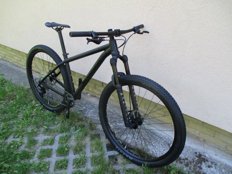 Nové lehké 29" kolo RB CR 17", vidlice Manitou Machete air, Shimano Deore 1x12, BOOST pevné osy