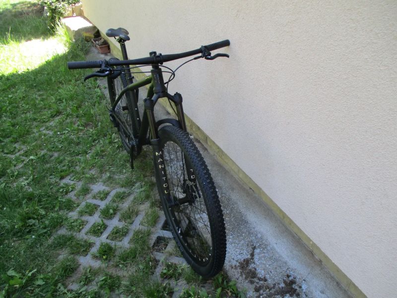 Nové lehké 29" kolo RB CR 17", vidlice Manitou Machete air, Shimano Deore 1x12, BOOST pevné osy