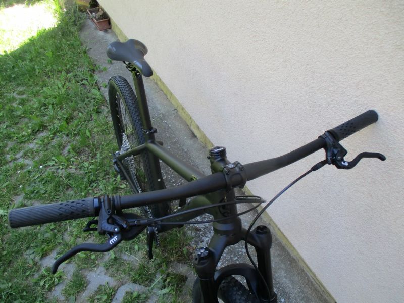 Nové lehké 29" kolo RB CR 17", vidlice Manitou Machete air, Shimano Deore 1x12, BOOST pevné osy