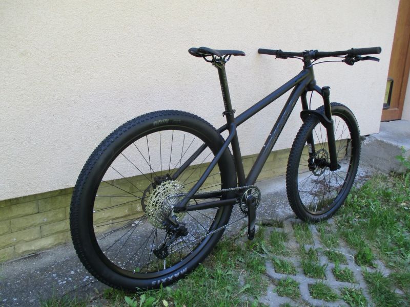 Nové lehké 29" kolo RB CR 17", vidlice Manitou Machete air, Shimano Deore 1x12, BOOST pevné osy