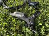 Takmer nové Sram G2 RE 4-piestové hydraulické brzdy - sada