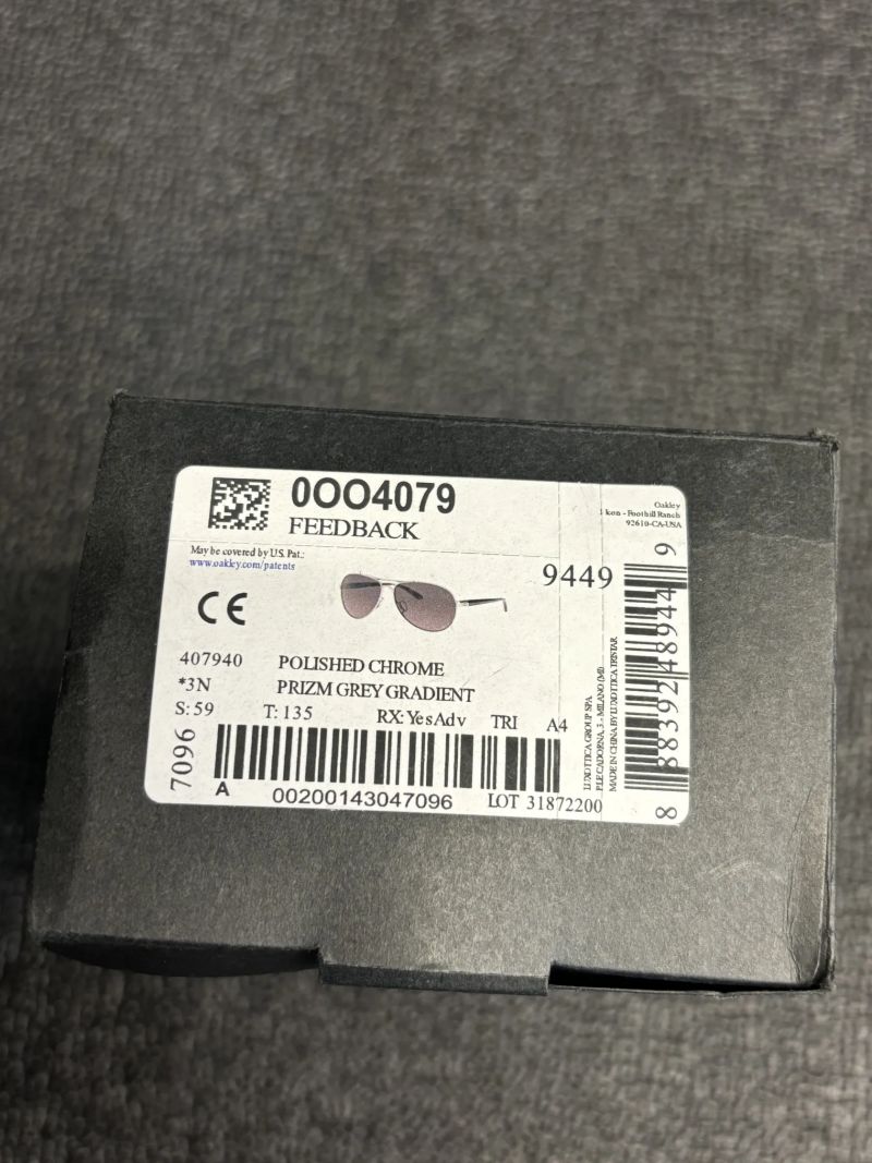 OAKLEY FEEDBACK 