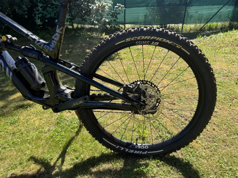 Canyon Spectral CF mullet custom
