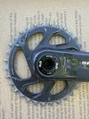 Kliky Sram X0 karbon, Přehazovačka X0 Eagle AXS, kazeta XX1, řetěz XX1, ovládací páčka SramAXSRocker
