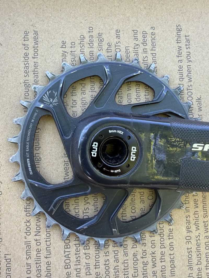 Kliky Sram X0 karbon, Přehazovačka X0 Eagle AXS, kazeta XX1, řetěz XX1, ovládací páčka SramAXSRocker