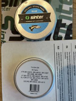 Brzdové desky Sinter type G pro Shimano