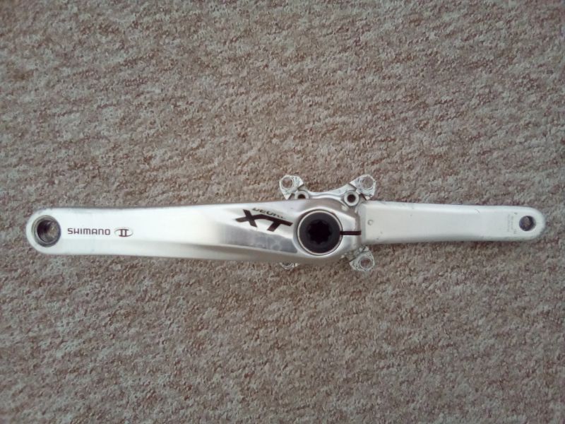 Kliky 180 mm Shimano XT FC-M780