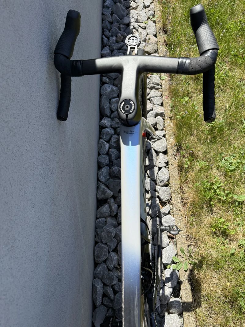 Karbonová rámová sada BASSO DIAMANTE velikost 48, včetně KOMBA, SEDLOVKY, střed CeramicSpeed DUB