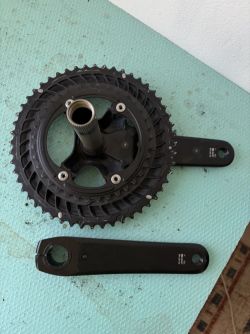 Kliky Shimano 105, FC-R7100, 2x12s 52/36z 170mm